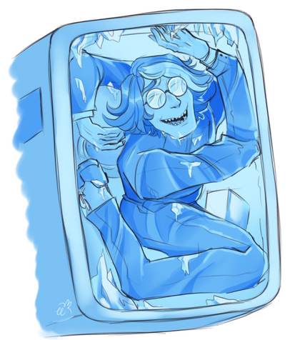 Simon shaded art 1/2